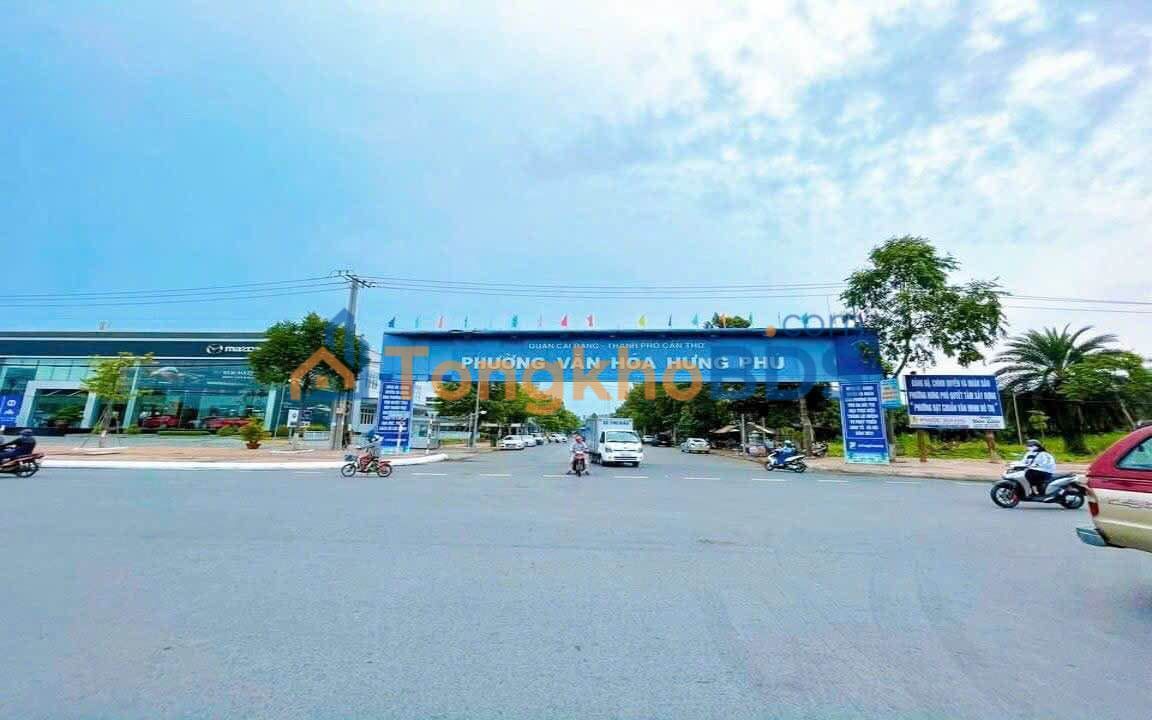 Đất nền Hưng Phú Cần Thơ 81m² 4.5 tỷ - Đường to ô tô