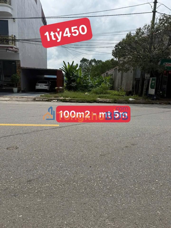 Đất thổ cư 100m² Yên Thái, Ninh Bình - Sổ hồng sẵn, giá 1.45 tỷ