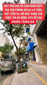 Office Hòa Mã Hoàn Kiếm 1496m² - Tòa hạng A