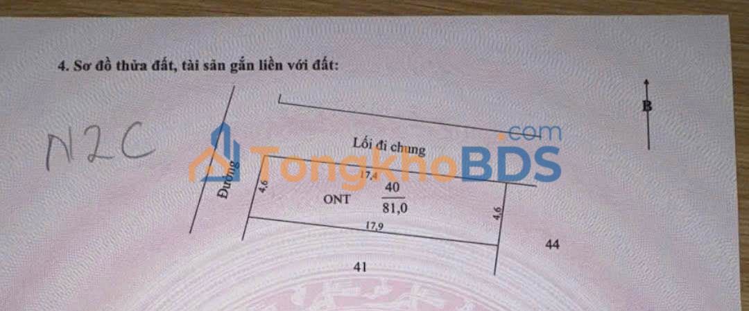 Đất nền Giao Phong Giao Thủy 81m² 1 tỷ - Sổ đỏ chính chủ