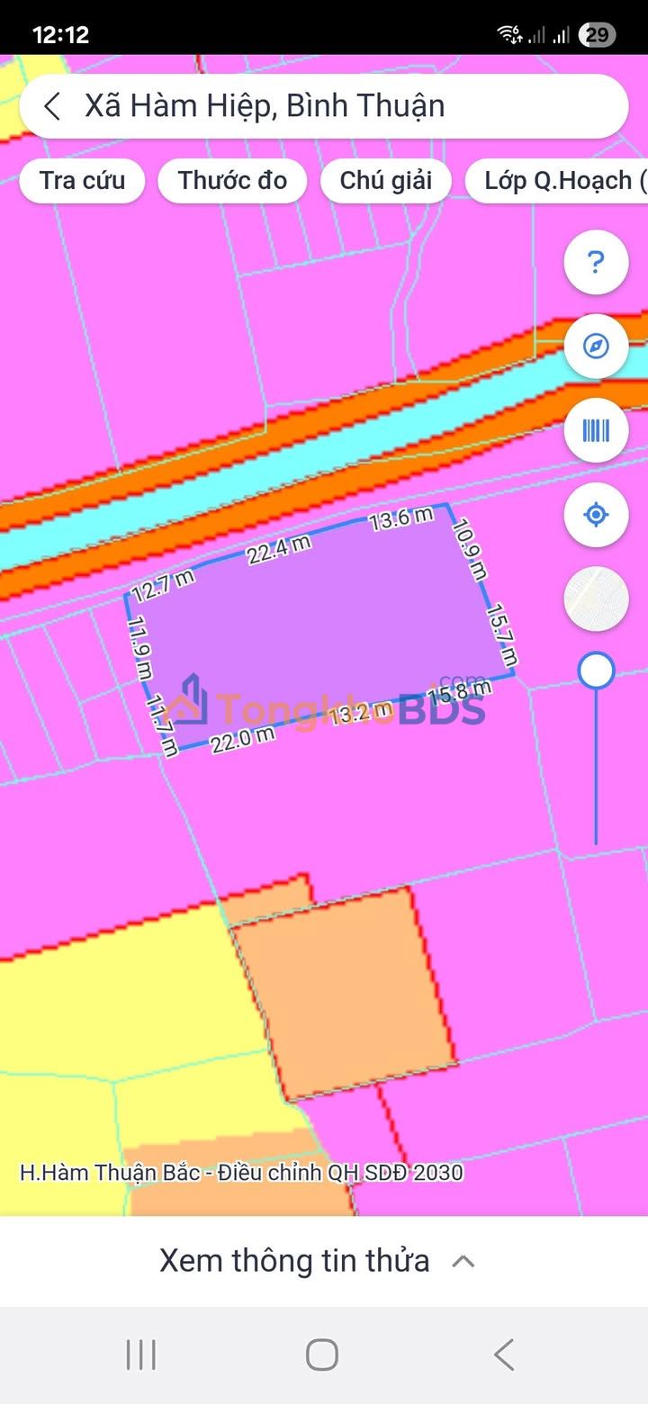 Đất nền Hàm Minh Hàm Thuận Nam 360m² Sổ đỏ chính chủ