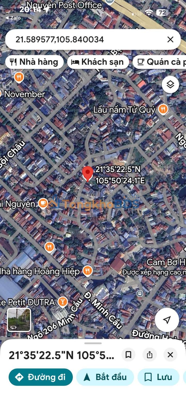 Đất nền Phổ Yên 600m² gần kho bạc - Sổ đỏ chính chủ