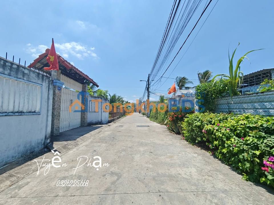 Đất thổ cư 148m² Phường Mỹ Phong, TP Mỹ Tho - Sổ hồng sẵn, đường xe hơi 16 chỗ