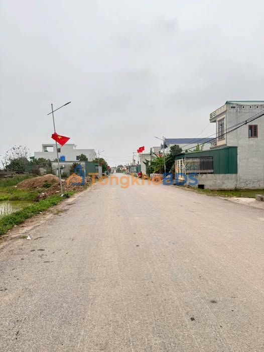 Đất nền Đông Trà, Tiền Hải 110m² - Sổ đỏ sẵn, hướng Tây Bắc