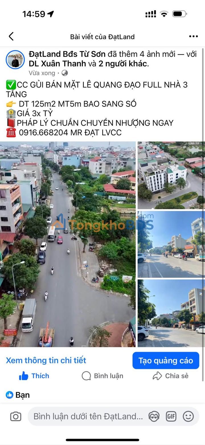 Apartment CC Lê Quang Đạo 125m² giá 3x tỷ - Sẵn sàng vào ở