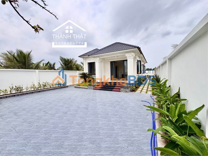 Nhà Vườn Mái Nhật 600m² Gò Công Tây - 3.86 Tỷ, Sổ Hồng Riêng