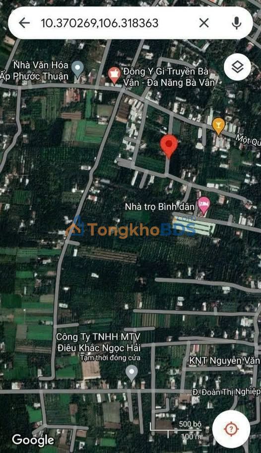 Đất Nền Mỹ Tho 100m² Sổ Hồng Riêng - Gần Chợ Trung An