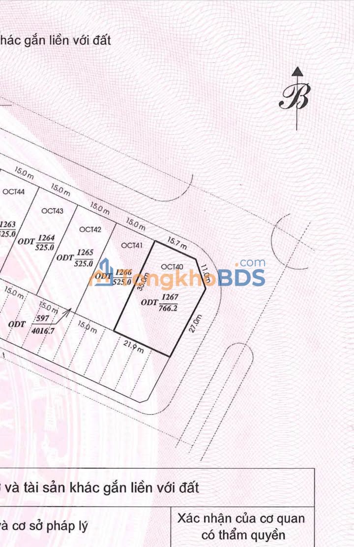 Đất nền Sầm Sơn 766m² 39,5 tỷ - Sổ đỏ chính chủ