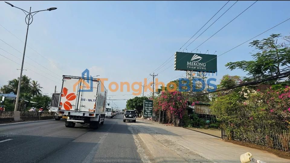 Đất nền mặt tiền QL1A Châu Thành, Tiền Giang 2200m² - Giá 17 tỷ