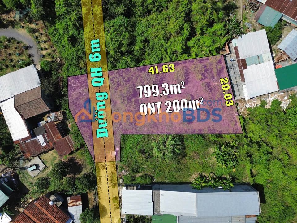 Đất nền Diên Hòa Diên Khánh 799m² thỏa thuận - Sổ đỏ chính chủ