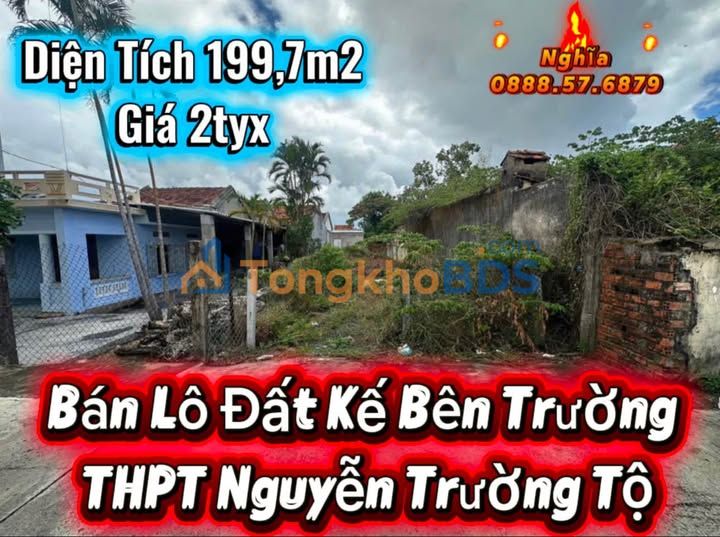 Đất nền Trần Văn Ơn Buôn Ma Thuột 199,7m² 2 tỷ - Sổ đỏ chính chủ