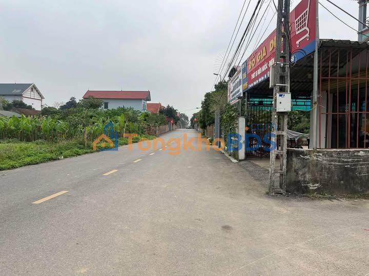 Bán Đất Kinh Doanh MT Đường Trải Nhựa Hùng Sơn, Hiệp Hòa, BG - 100m² Giá 1.4 Tỷ