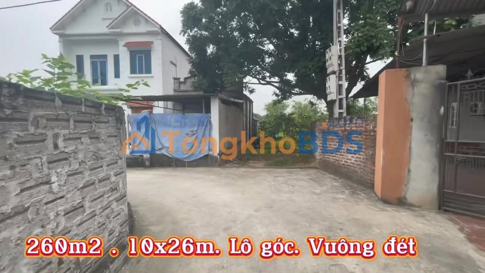 Đất nền Thị trấn Thắng Hiệp Hoà 260m² 2 tỷ - Sổ đỏ chính chủ