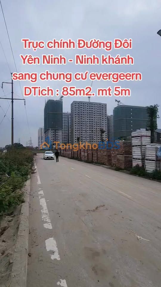 Đất nền Evergeen Quang Châu 85m² 5.7 tỷ Vị trí đắc địa