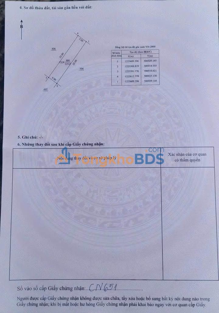 Đất nền An Tây Bến Cát 125m² 1.23 tỷ - Hạ tầng hoàn thiện