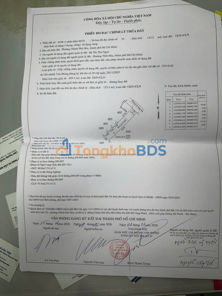 Đất nền Chánh Phú Hòa 150m² 1.2 tỷ - Sổ đỏ chính chủ