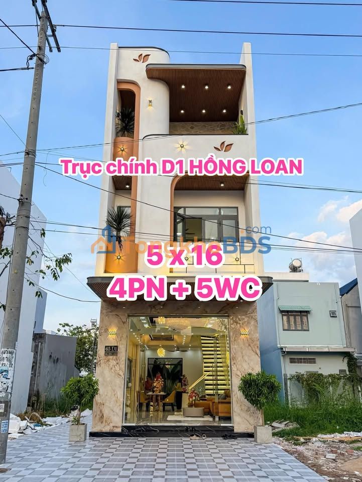 Nhà riêng D1 Ninh Kiều 80m² 7.35 tỷ - Ô tô vào nhà