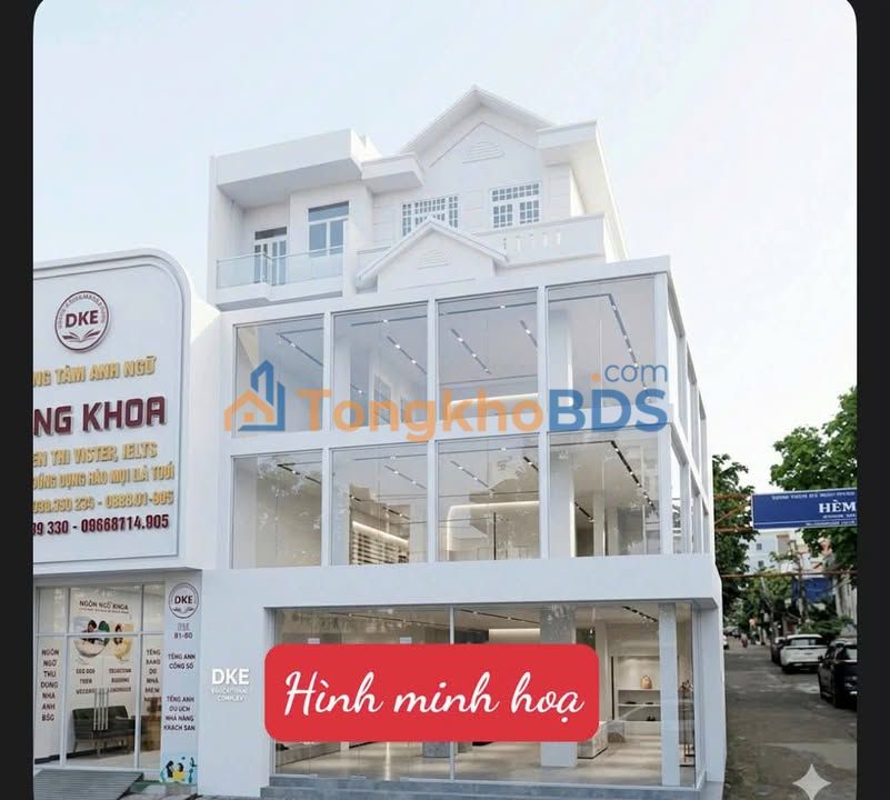 Nhà mặt tiền Mậu Thân 208m2 100 triệu - Ô tô vào tận nhà