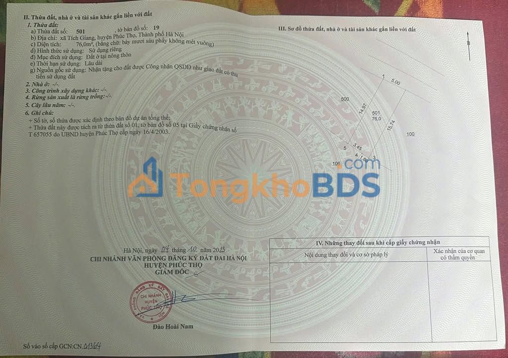 Đất làng nghề Phúc Hòa 83m² giá 3 tỷ - Giá tốt hiếm có