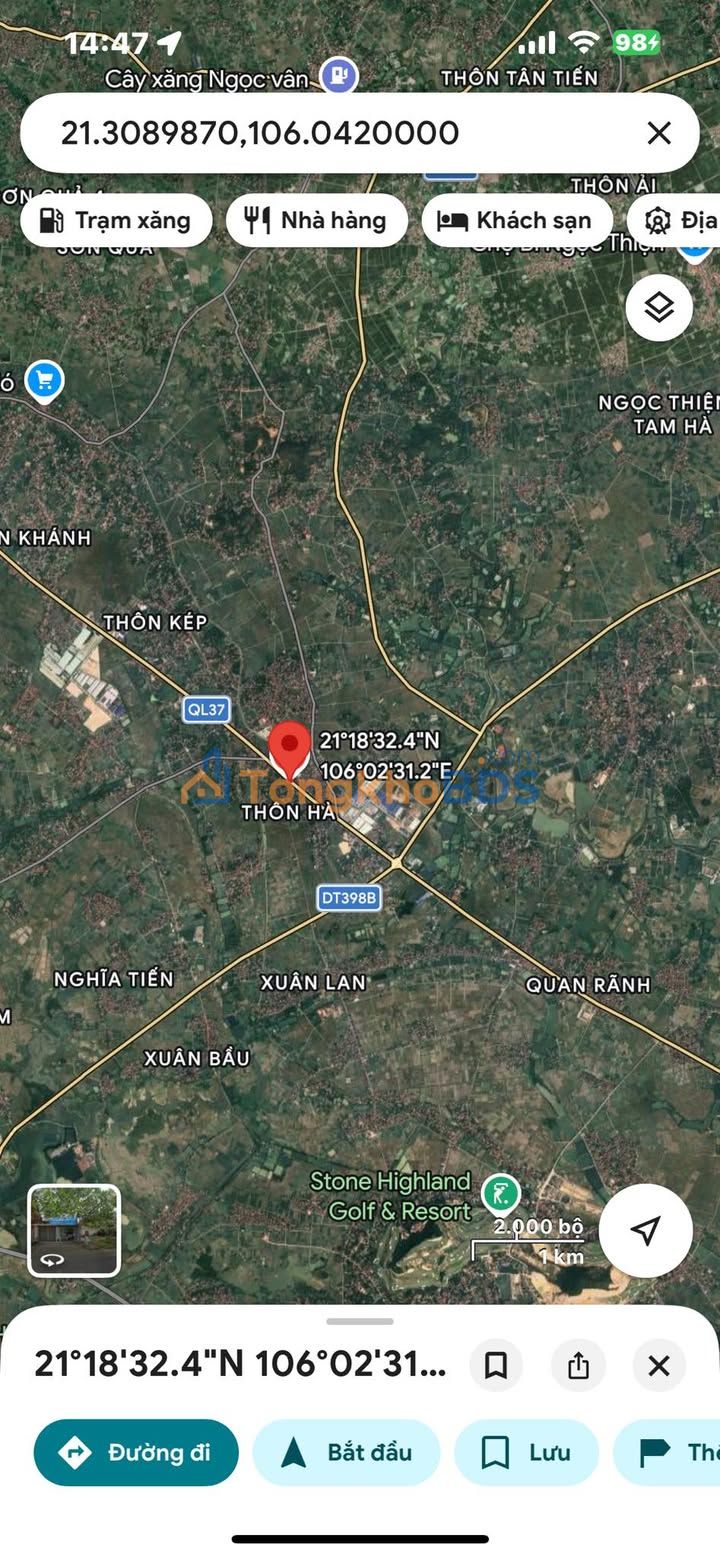 Đất Mặt Tiền Quốc Lộ 37 Quế Võ 85m² - Kinh Doanh Sầm Uất, Dòng Tiền Ổn Định