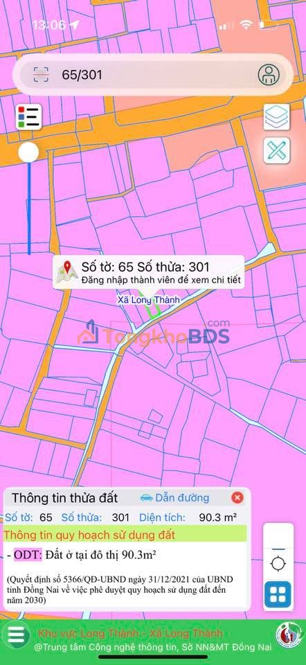 Đất nền Kim Sơn Đồng Nai 92m² - Giá 2.2 tỷ, Sổ đỏ thổ cư