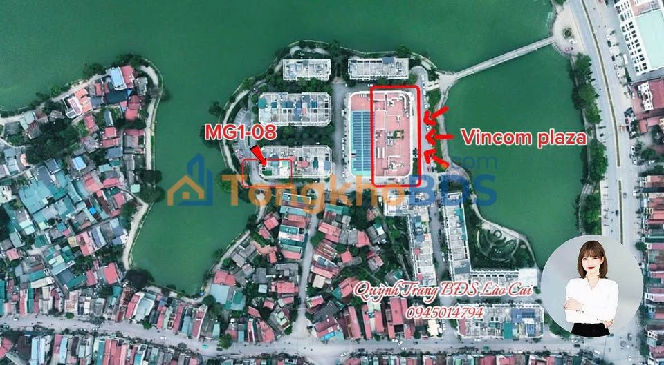 Căn hộ Vincom Yên Bái 122m² 7 tỷ - View đẹp