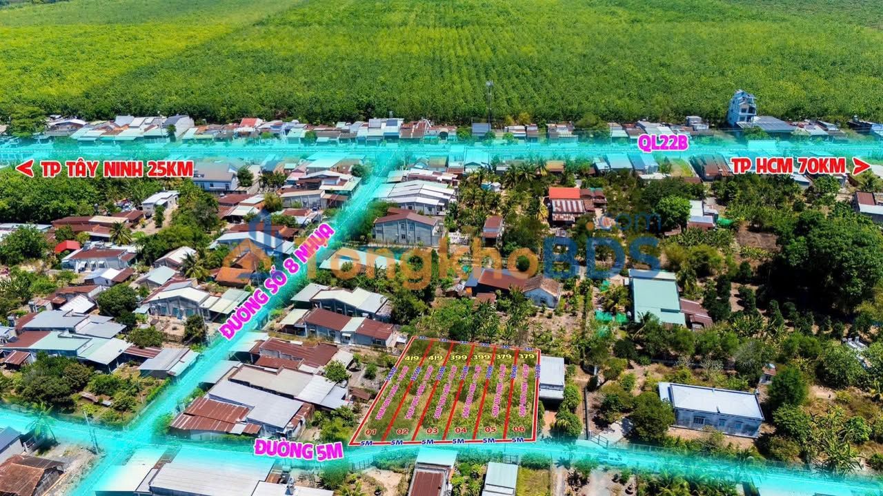 Đất nền Gò Dầu 50m² 300 triệu - Sổ đỏ chính chủ