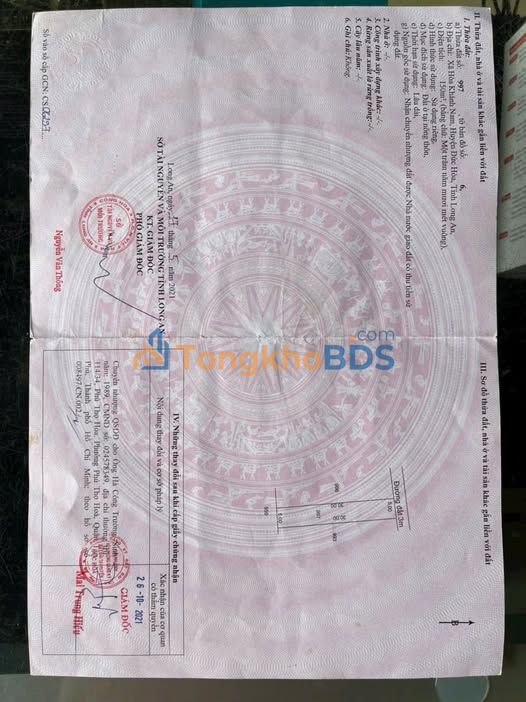 Đất Nền 150m² Sổ Hồng Sẵn Sàng - Đức Hòa, Long An - Giá Tốt