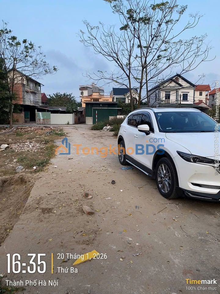 Đất Đấu Giá Chi Đông, Mê Linh - 3.79 Tỷ, Sổ Đỏ, Lô Góc Ô Tô Tránh