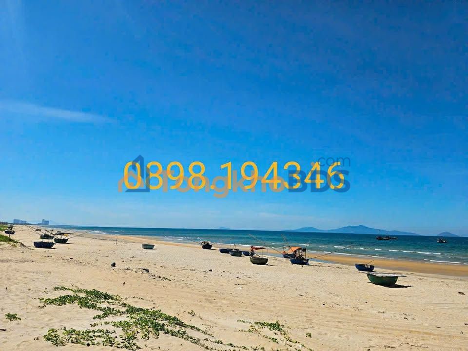 Bán đất thổ cư 1750m² sát biển Nam Đà Nẵng, mặt tiền đường 56m