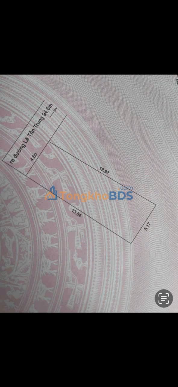 Đất kiệt Lê Tấn Trung Sơn Trà 67m² giá 3,65 tỷ - Sổ đỏ chính chủ