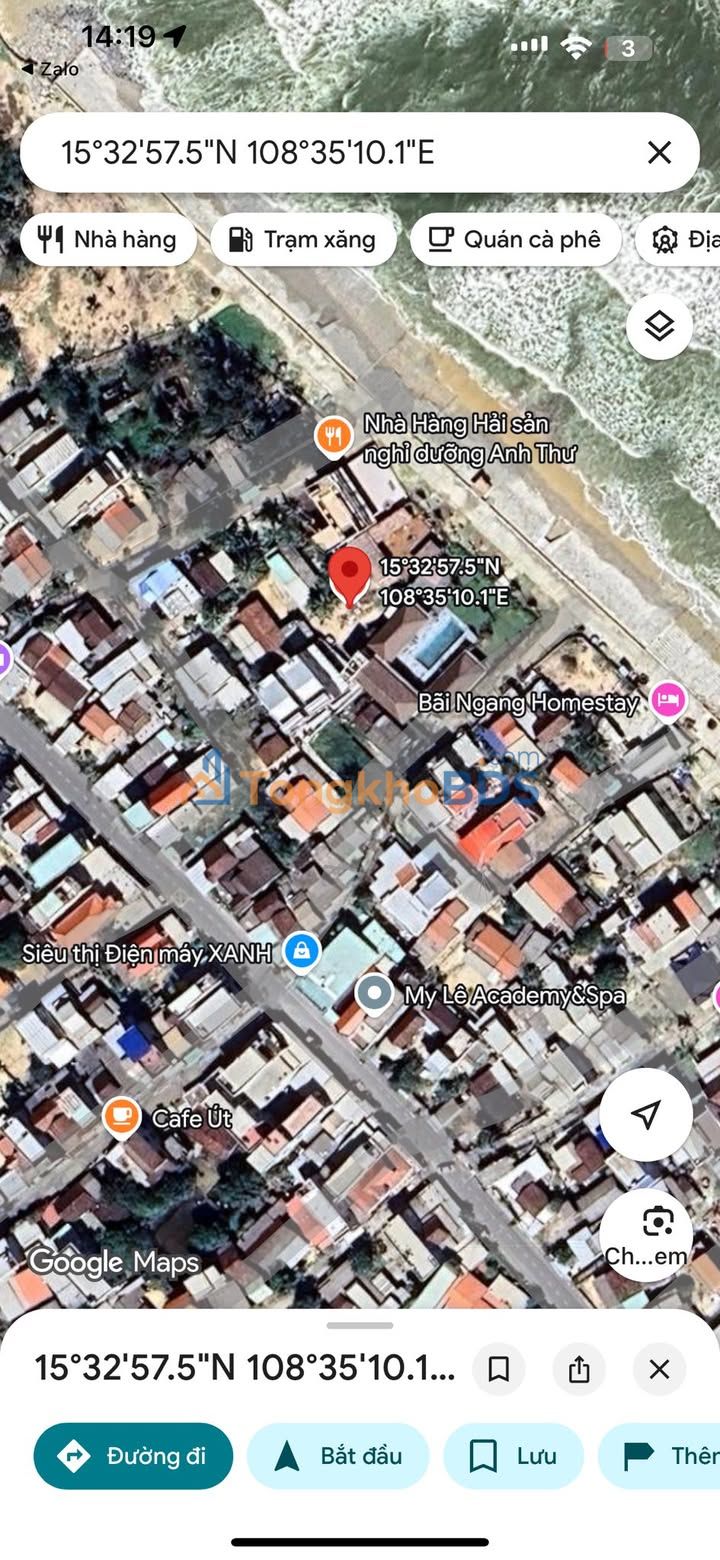 Đất Hàng Thơm Hải Châu 315m² 3,878 tỷ - Sổ đỏ ven biển