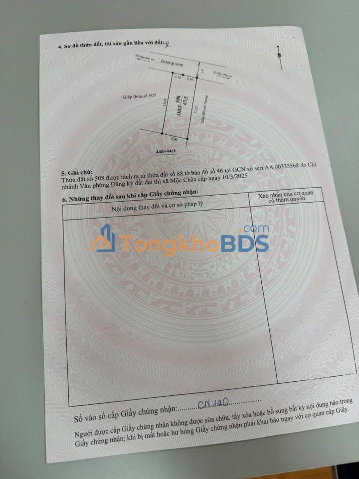 Đất nền Vân Sơn Phổ Yên 68m² 900 triệu - Sổ đỏ chính chủ