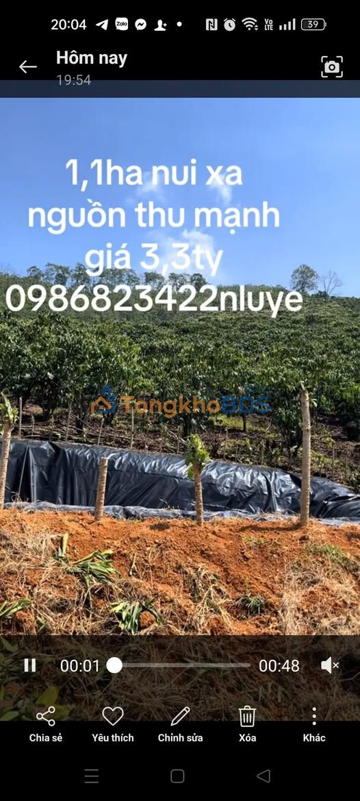 Bán Gấp Farm 1.1ha Lâm Hà - Dòng Tiền Ổn Định - Sổ Hồng Sẵn Sàng