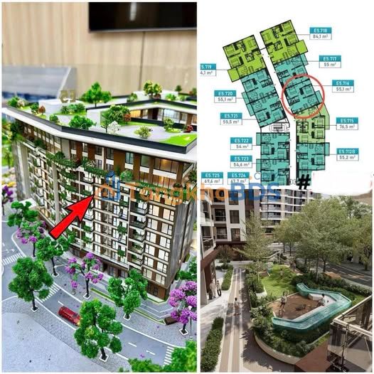 Căn hộ EcoRiverside 55.1m² 2PN - View công viên xanh mát