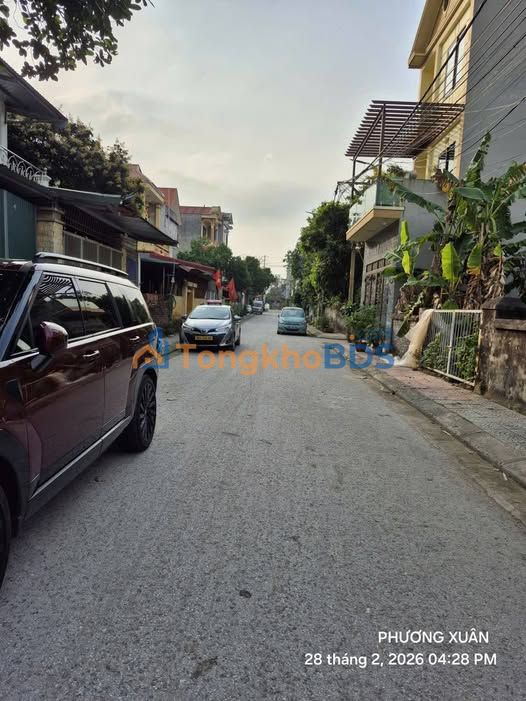 Đất Vĩnh Phúc 96m² - Sổ Đỏ Chính Chủ, 2 Ô Tô Tránh Nhau Gần TMS