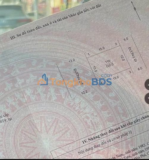 Bán Đất Chính Chủ Chương Mỹ 150m² - Sổ Đỏ Full Thổ Cư, 3.6 Tỷ