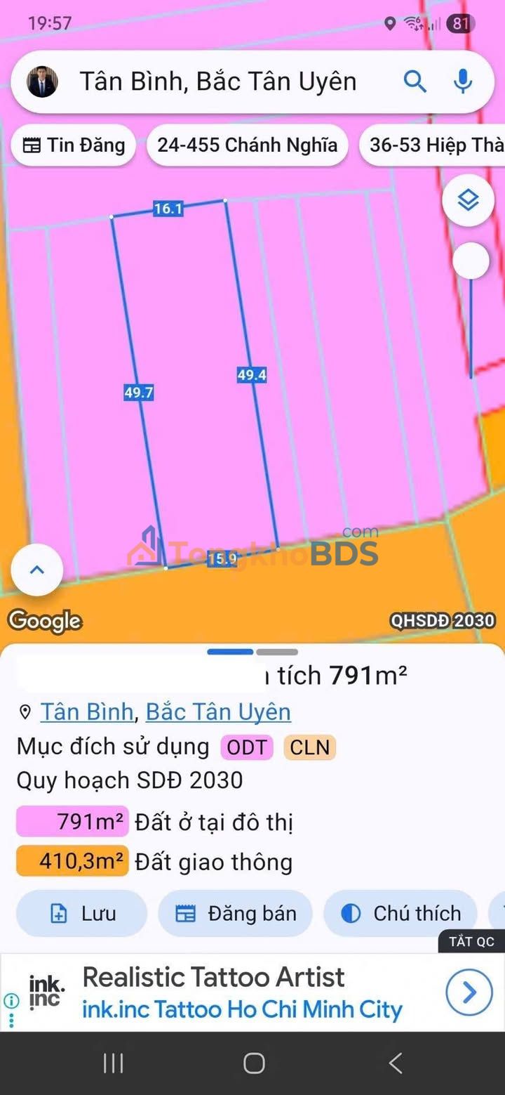 Nhà mặt tiền DT741 Bàu Bàng 791m² giá 15 tỷ - Cho thuê ngay