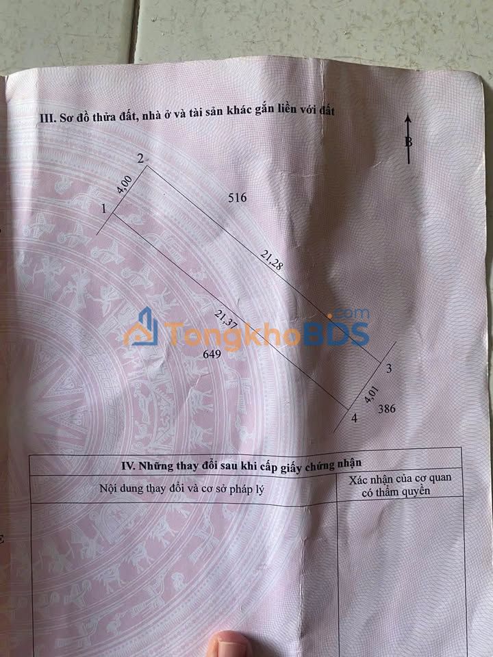 Đất nền Thanh Tân Mỏ Cày Bắc 85m² giá 199 triệu - Sổ đỏ chính chủ