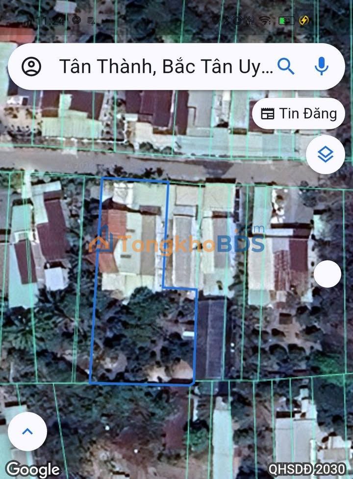 Đất nền Tân Thành Bắc Tân Uyên 1.117m² hơn 6 tỷ - Sổ đỏ