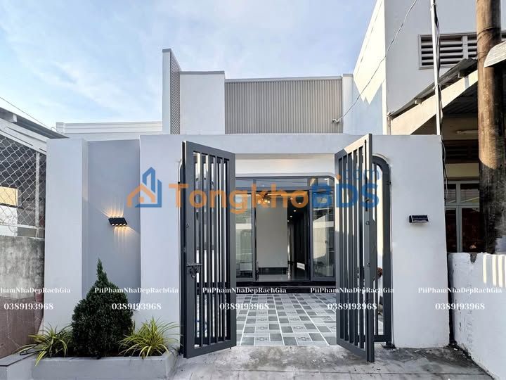 Nhà Hẻm Lê Thị Hồng Gấm Rạch Giá - 90m² Sổ GPXD - Giá 2.19 Tỷ