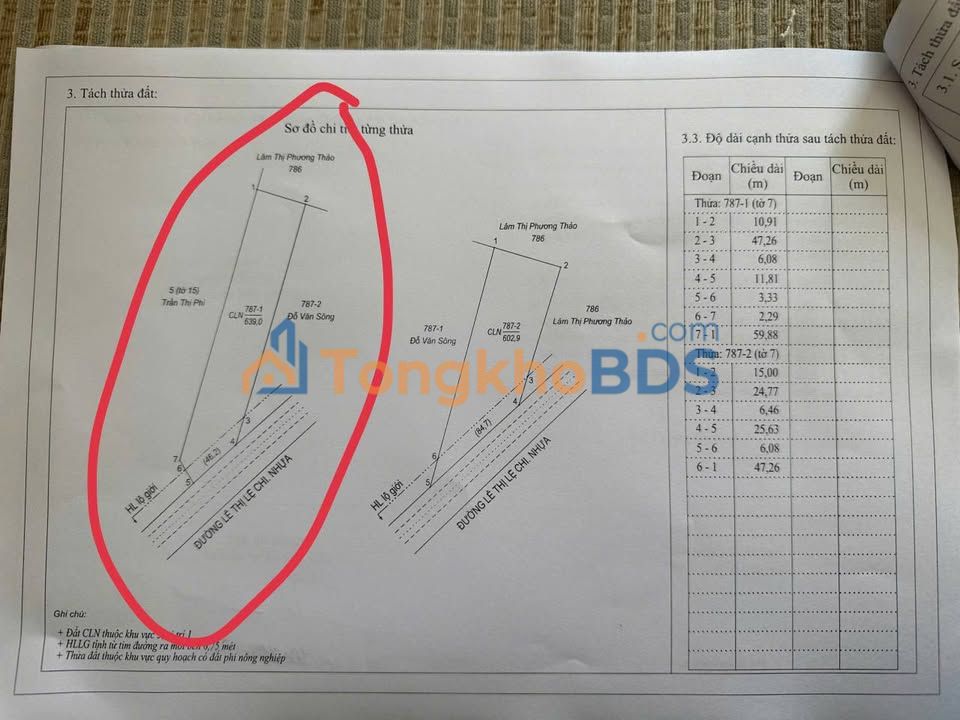 Đất nền Ấp Hòa Quới Tam Bình 602m² 700 triệu - Sổ sẵn