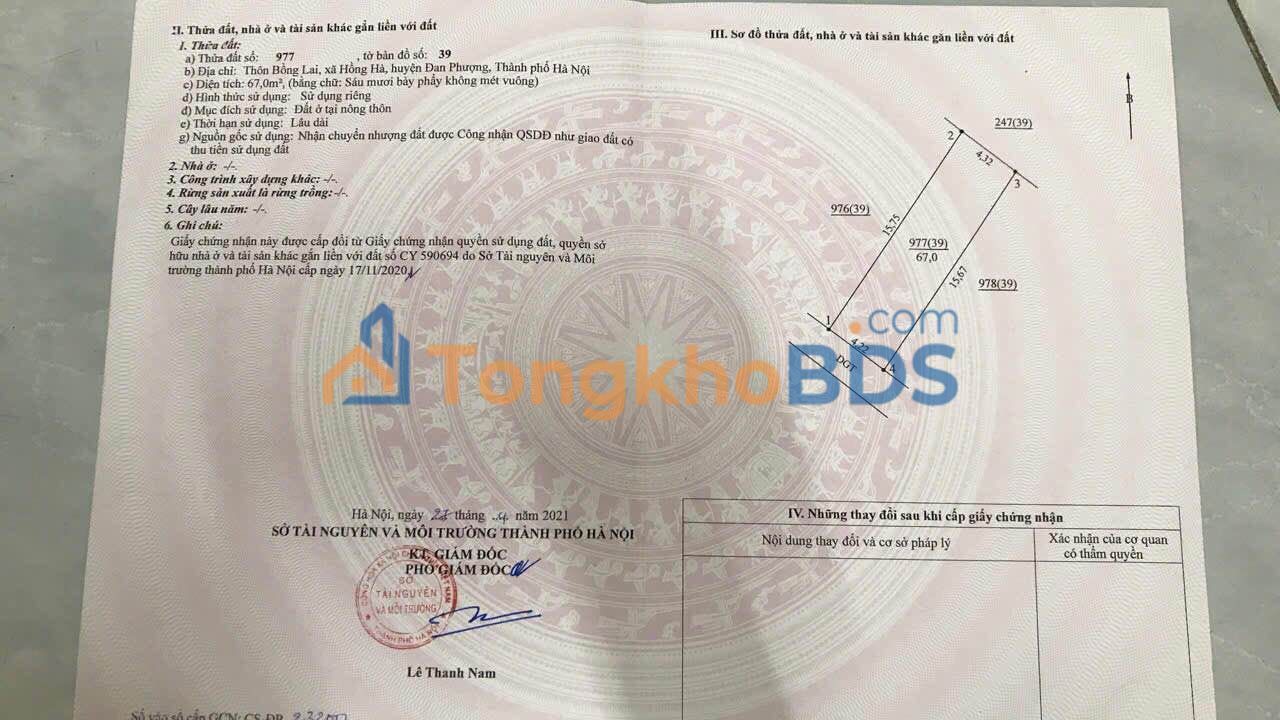 Đất Nền Thanh Trì 60m² - Sổ Đỏ Rõ Ràng, Sẵn Sàng Xây Dựng