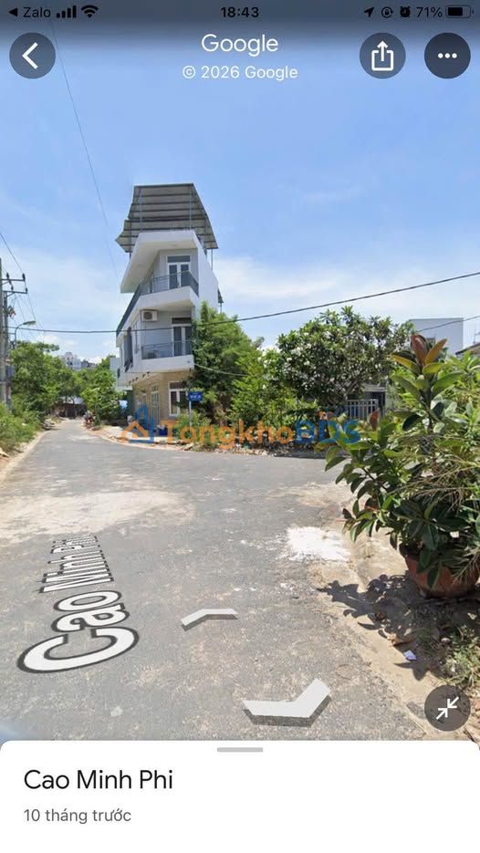 Bán đất Hòn Rớ 1, Nha Trang - 81m² MT Cao Minh Phi, 2.8 tỷ