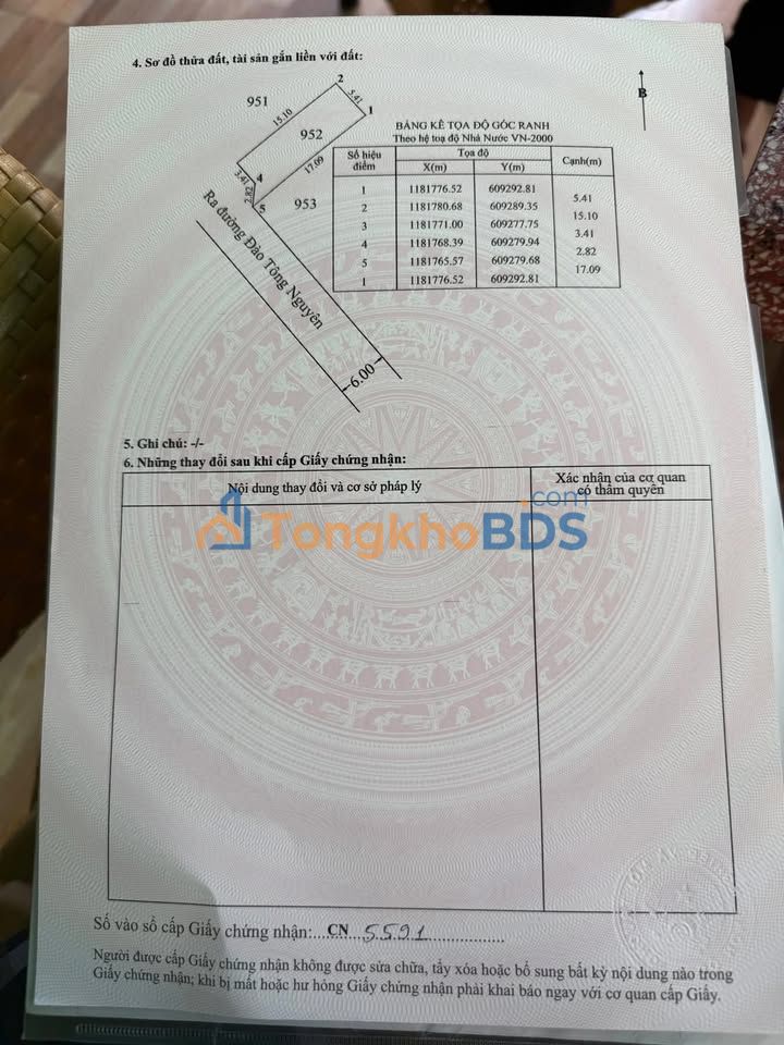 Đất Nền Mặt Tiền Đường 6m Nhà Bè - 91m² - Giá 5.2 Tỷ