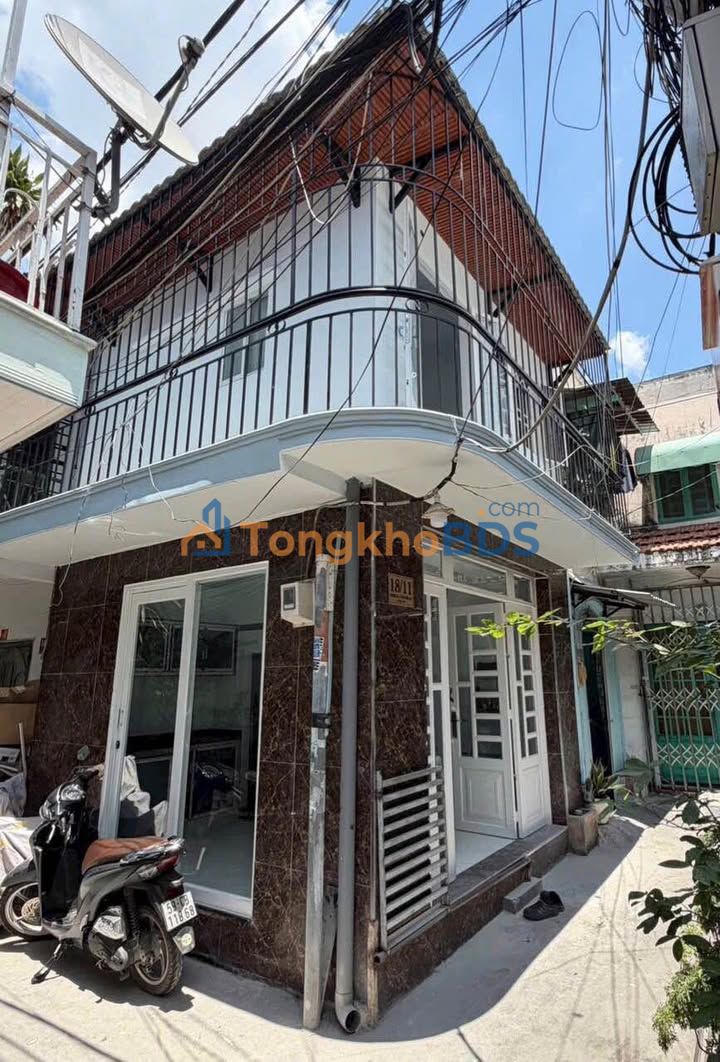 Nhà Tân Hưng Q7 17m² 1,56 tỷ - Góc 2 mặt tiền hẻm ô tô vào