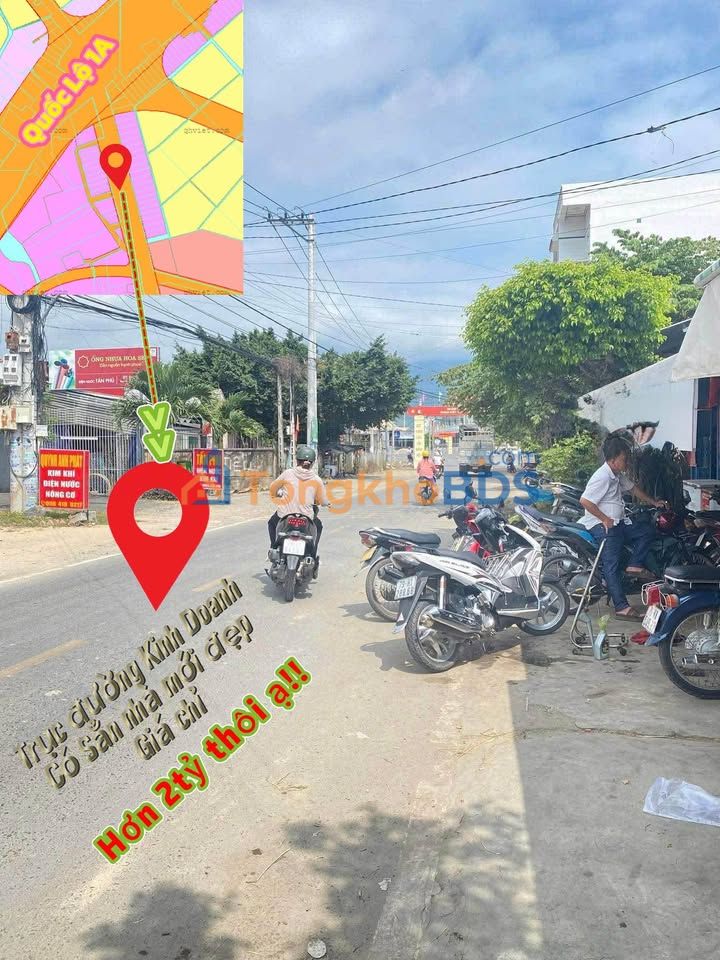 Nhà mặt tiền Vĩnh Thạnh 120m² 2 tỷ - Mặt tiền kinh doanh