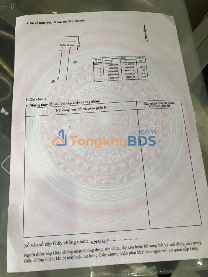 Đất nền Diên Toàn Diên Khánh 100m² 0.3 tỷ - Sổ đỏ chính chủ