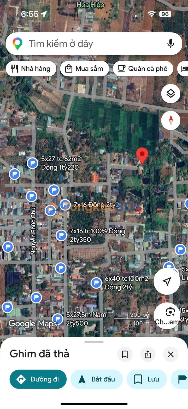 Đất nền Buôn Ma Thuột Nguyễn Cơ Thạch 1061m² 3 tỷ - Sổ đỏ chính chủ