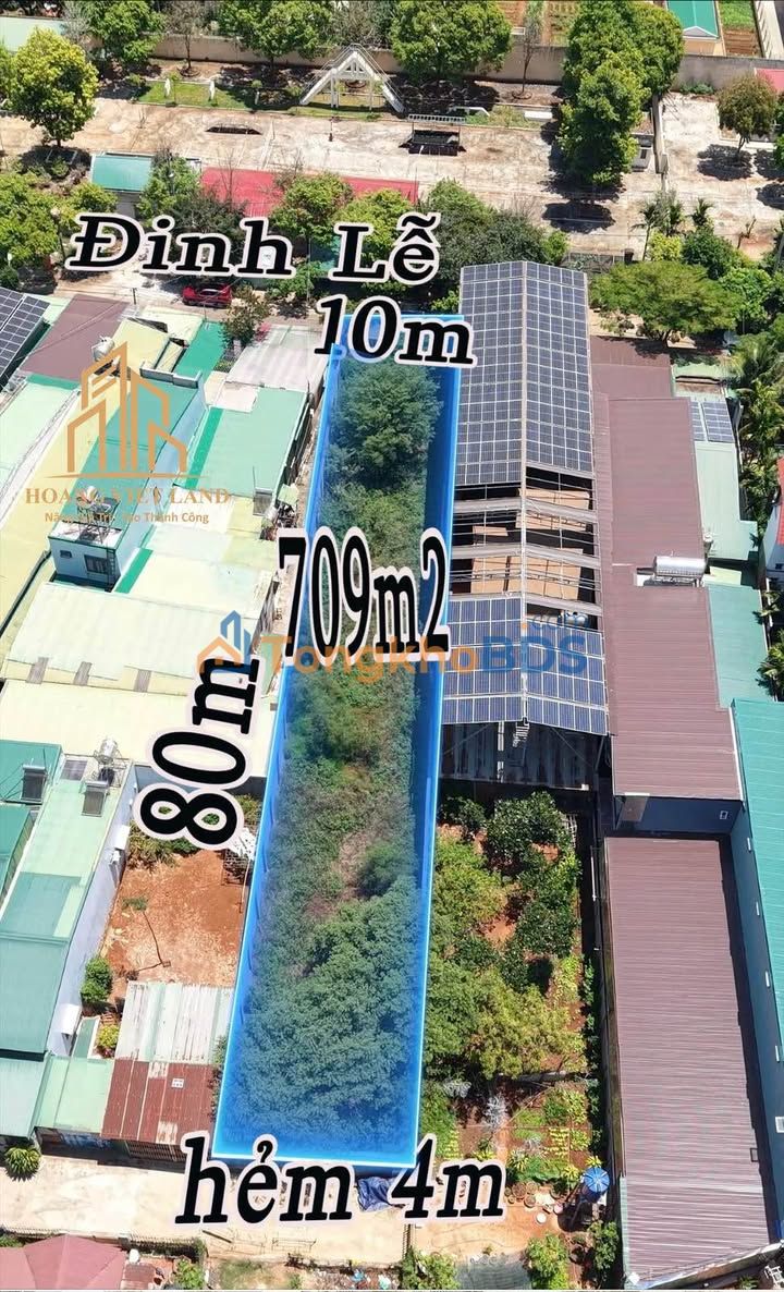 Đất Đinh Lễ Buôn Ma Thuột 710m² 16 tỷ - Sổ hồng sẵn